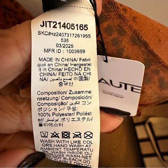 HAUTE Chocolate Brown Ruffled Halter maxi dress Flowy feminine  Semi sheer  sz 2 - Picture 9 of 10